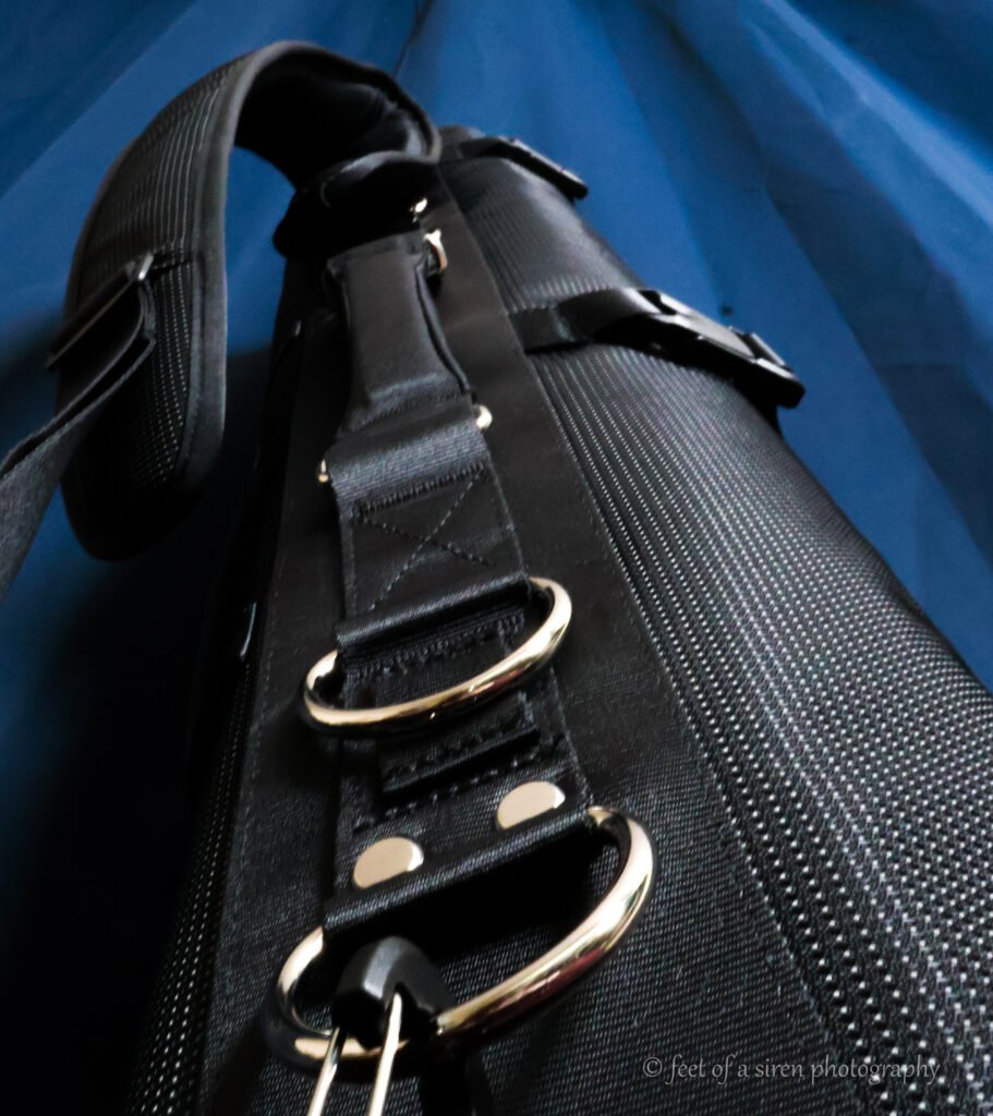 LuxxGear Large Bag rolled up.