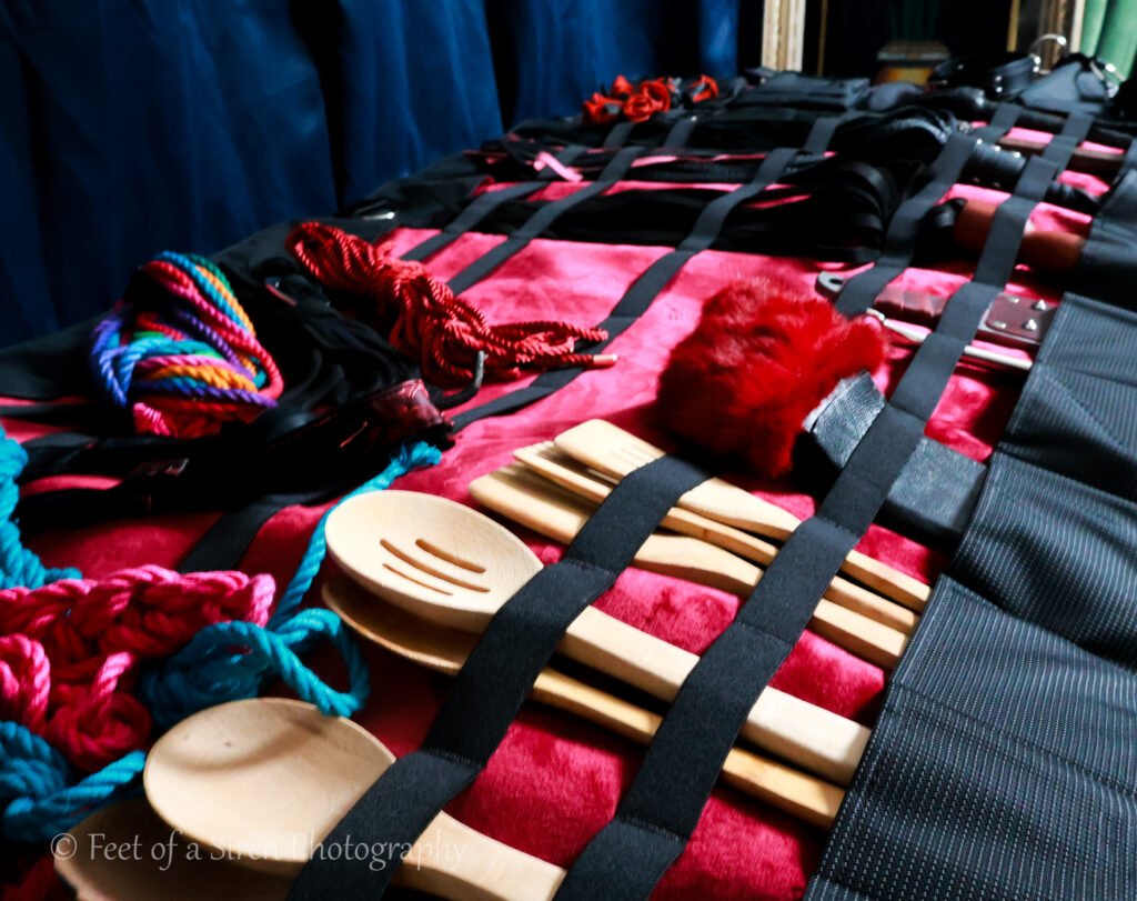 LuxxGear large tool roll filled with kink tools. 